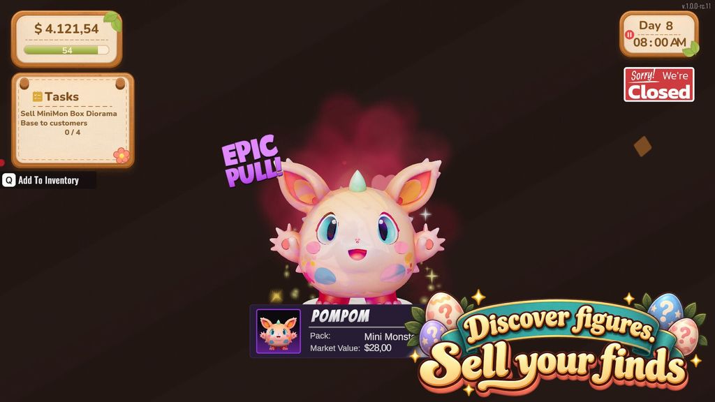 Magbenta ng Sealed o Buksan para Kumita? Sa Nakakahumaling na Mundo ng Mystery Egg Shop Simulator