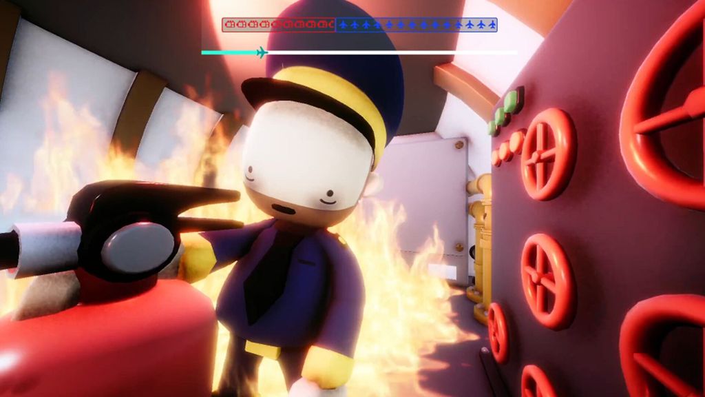 No Panic Lets You and a Friend Keep a Burning Plane in the Air, Somehow