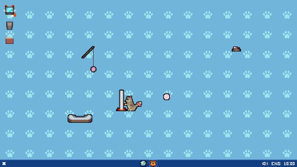 Let a Pixel Cat Live on Your Desktop - Purrtopia Turns Your PC into a Cozy Cat Corner