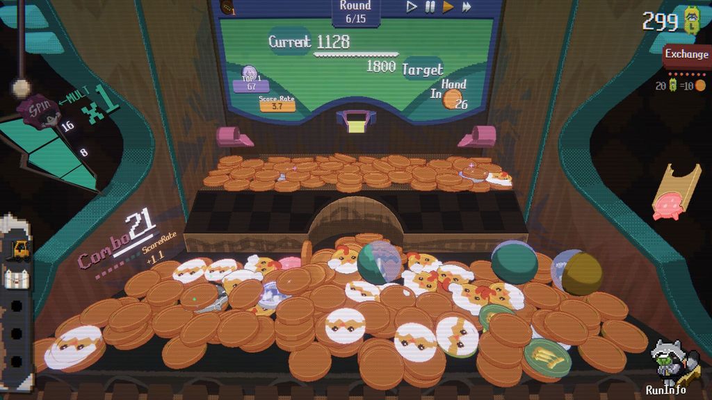 Shiny Towers, TNT Coins and Money Trees: RACCOIN Turns Classic Coin Pushers Into a Roguelike Obsession