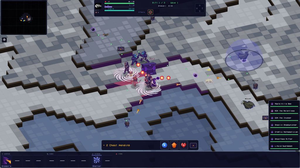 撕开裂隙，带来混沌：Rift Crashers 合作子弹天堂要你的最破构筑