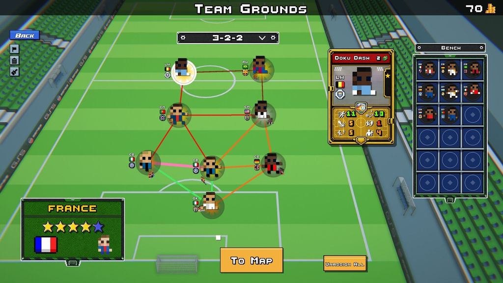 Coach a ragtag squad to the World Finals with rogue luck and arcade flair in Rogue Striker