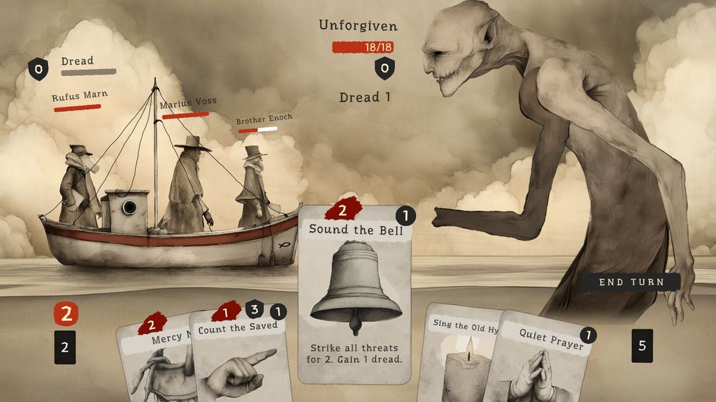 Salt Chapel Makes You Recruit Sailors, Not Cards, and Every Fight Is Soundtracked by Black Metal