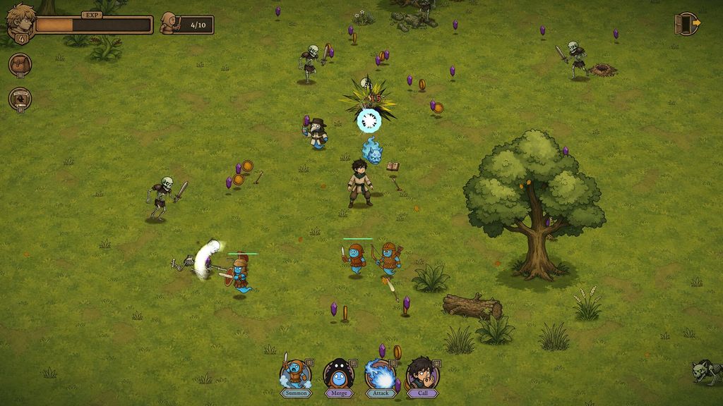 I Merged a Lamp-Bearer Into a Berserker and Then Had to Dodge Skeleton Arrows Myself - Soul Merger Is Roguelite Chaos with Cute Corpses