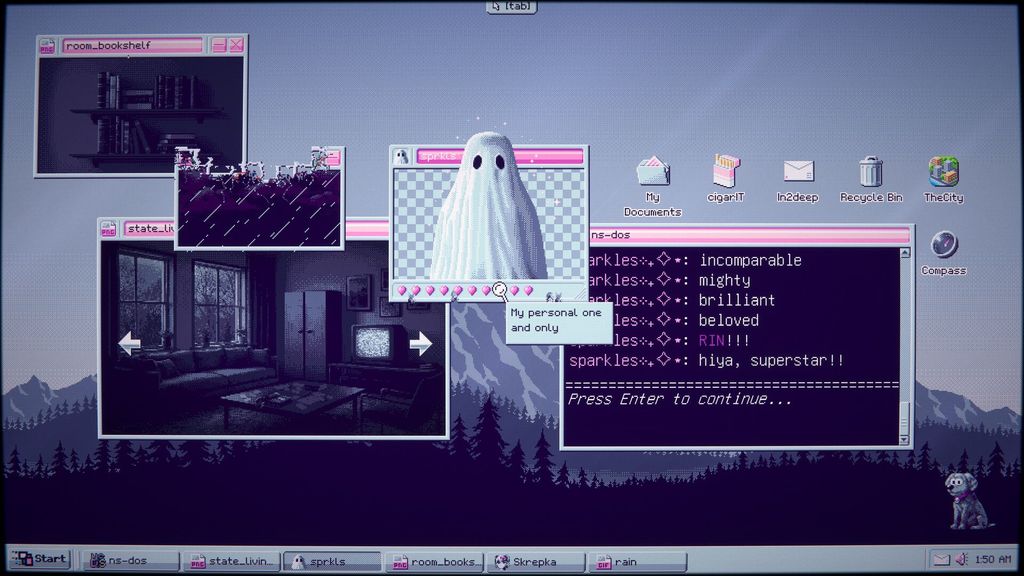 Your Desktop Is Haunted Now - Meet SPRKLS.exe, a Glitchy Pixel World That Spawns Files, Ghosts and Minigames