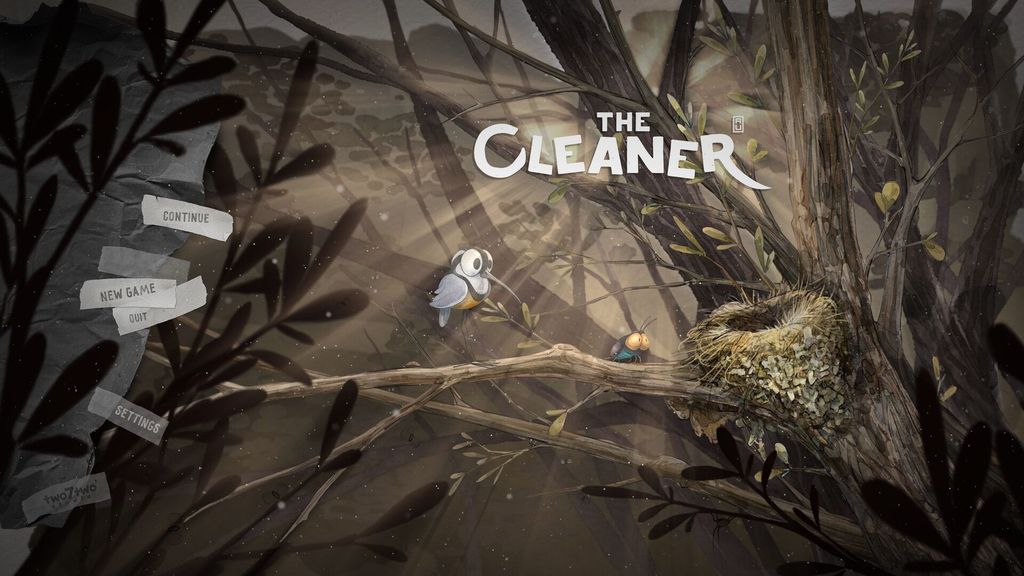 The Cleaner a cute Adventure in a paper world