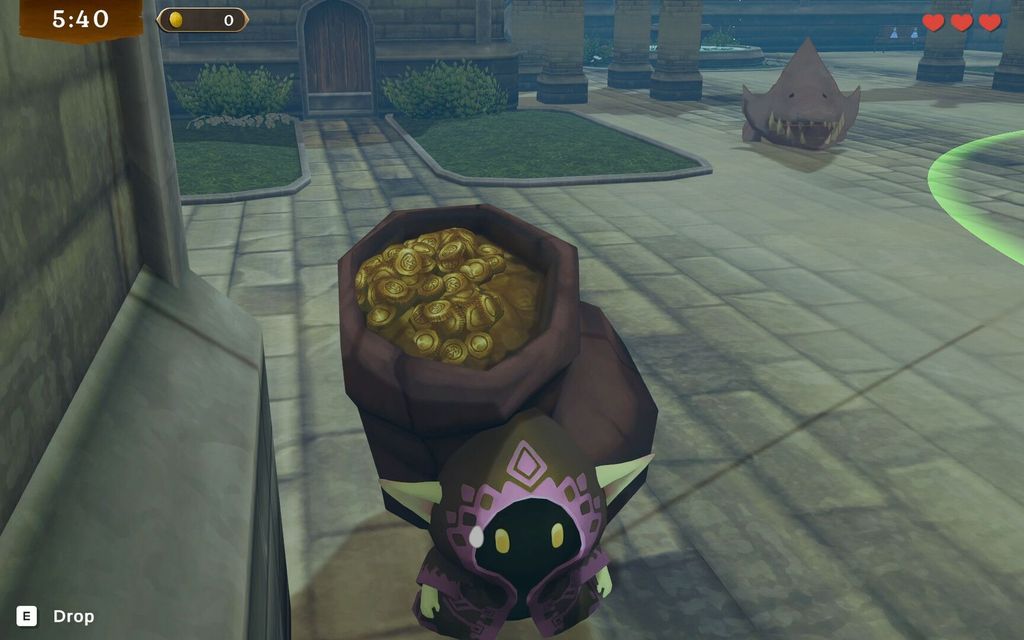 Steal Loudly, Die Quietly: Treasure Goblins Makes Echolocation Your Worst Enemy
