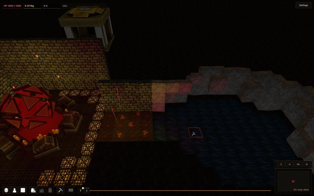 Voxel Keeper - Spielablauf