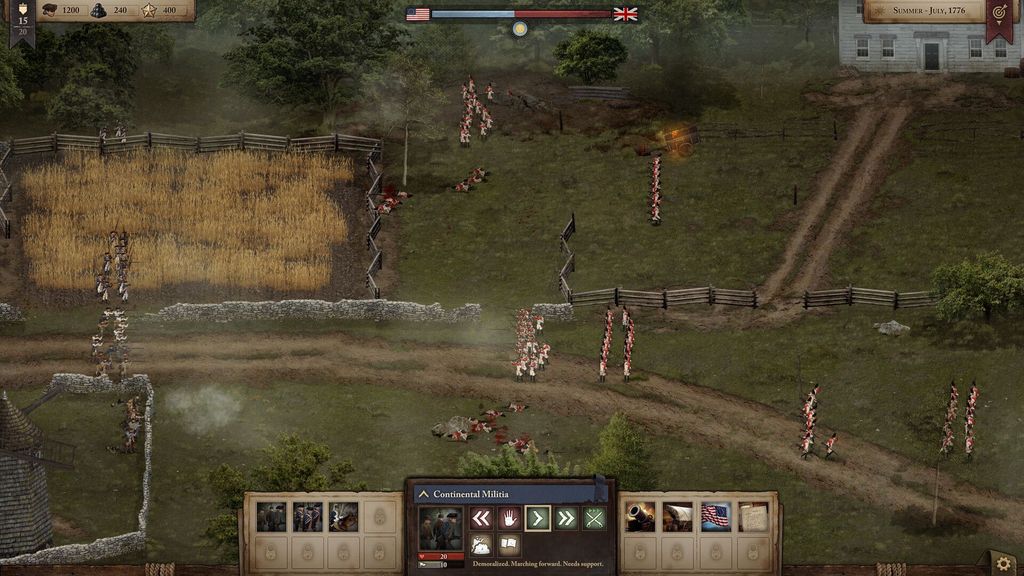 Line Up the Volleys and Watch History Bend: Warfare 1776 Turns the Revolution into a Real-Time Tug of War