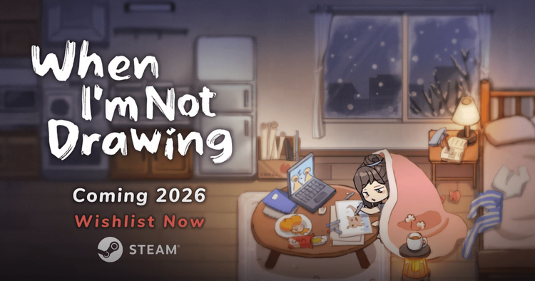 When I’m Not Drawing a Cozy Life Sim