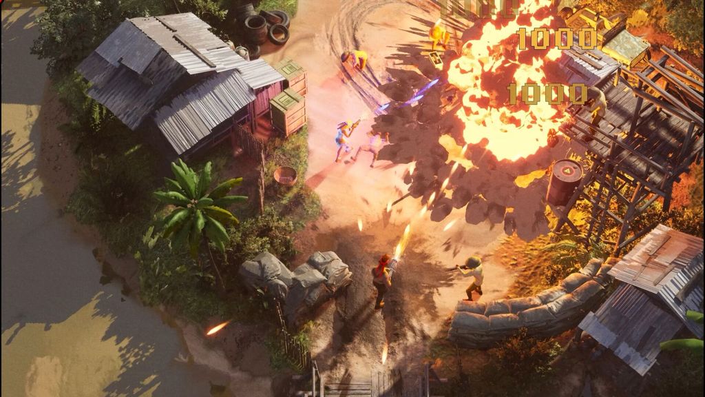Wolf Commando Lets You Storm 80s-Style Battlefields in Bullet Hell Top-Down Mayhem