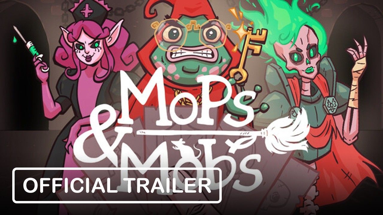 What if you became the dungeon janitor? Mops & Mobs turns monsters into co-workers and dirt into drama