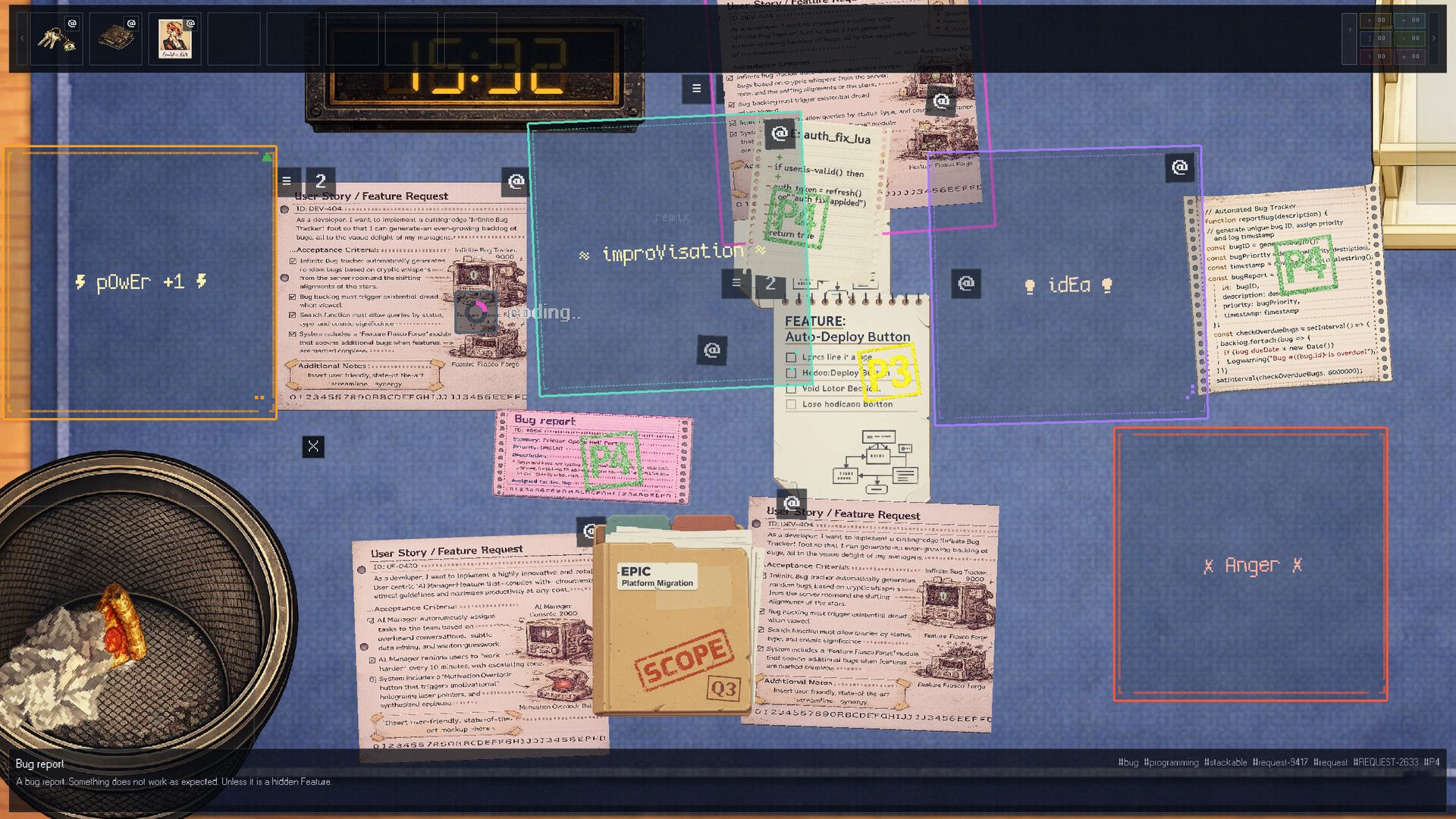 Can You Survive the Corporate Zoo? Overcommit Makes Dev Life a Card Game Where Sanity Is a Resource