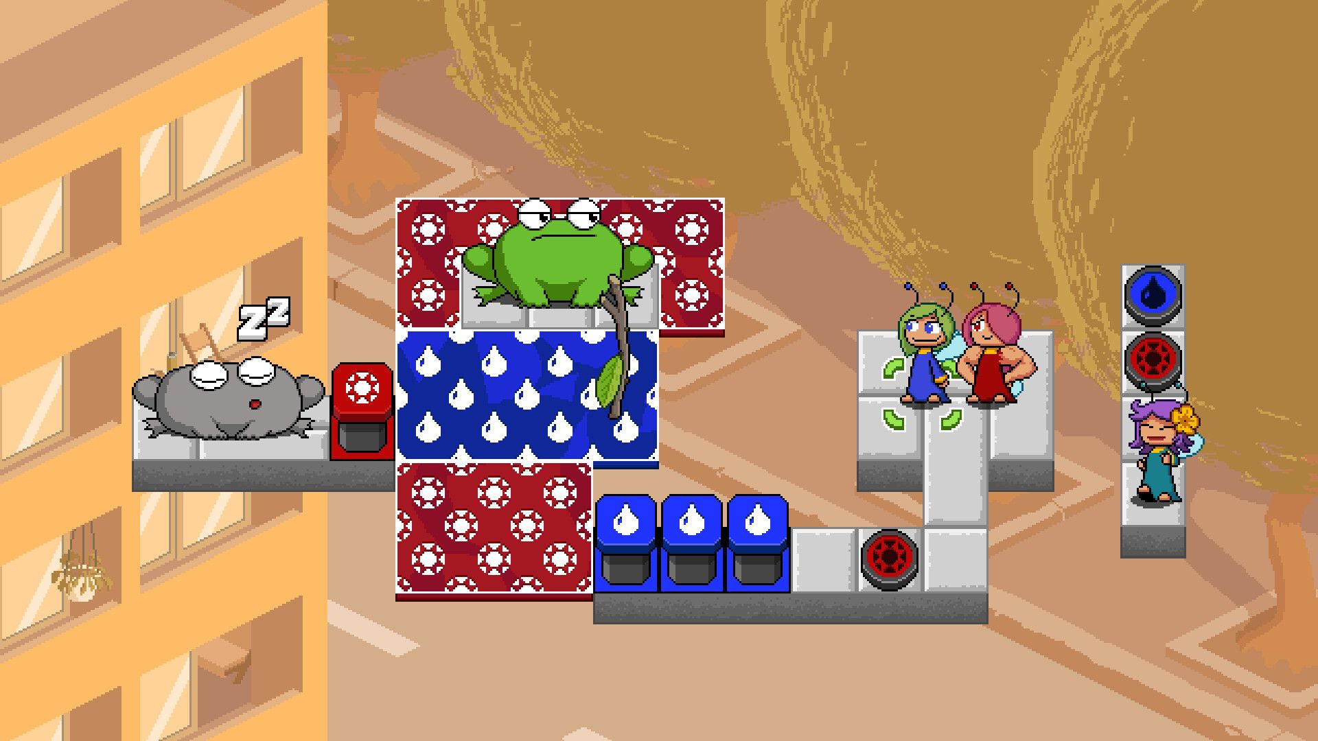 Poke ALL Toads: Send Mischievous Fairies to Provoke Toads and Turn Their Rage Into Puzzle Fuel