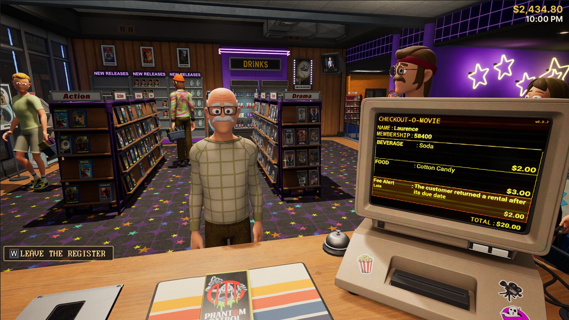 Rentals, Bootlegs and Popcorn Chaos: Step Into Retro Rewind, a 90s Video Store Simulator