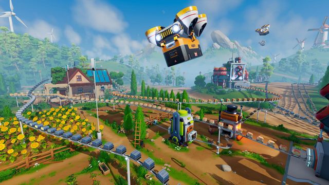 Rebuild Civilization With Crops, Conveyors and Ghosts in Autonomica