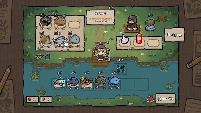 Haken, Entwickeln und das Deck Säubern – Brofish Demo lässt dich eine Armee bizarrer Fische bauen, um die Untoten zu ertränken