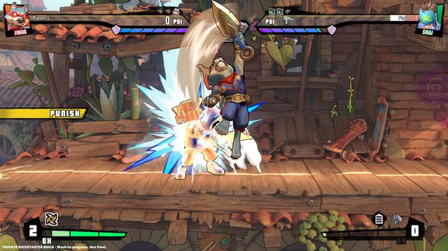 Combo Devils Turns Platform Fighting Into a Co-op Roguelite Circus - Chicken Soccer Included
