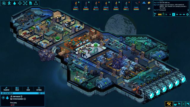 Build a Floating Junk-Palace, Manage Panic, and Rescue Cocooned Friends in Space Haven
