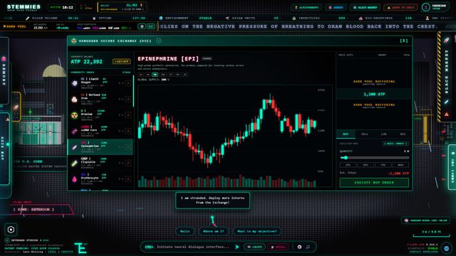 Buy Interns, Pilot a Nano-Sub, and Short the Bloodstream - Stemmies Lets You Play God and CEO at the Same Time