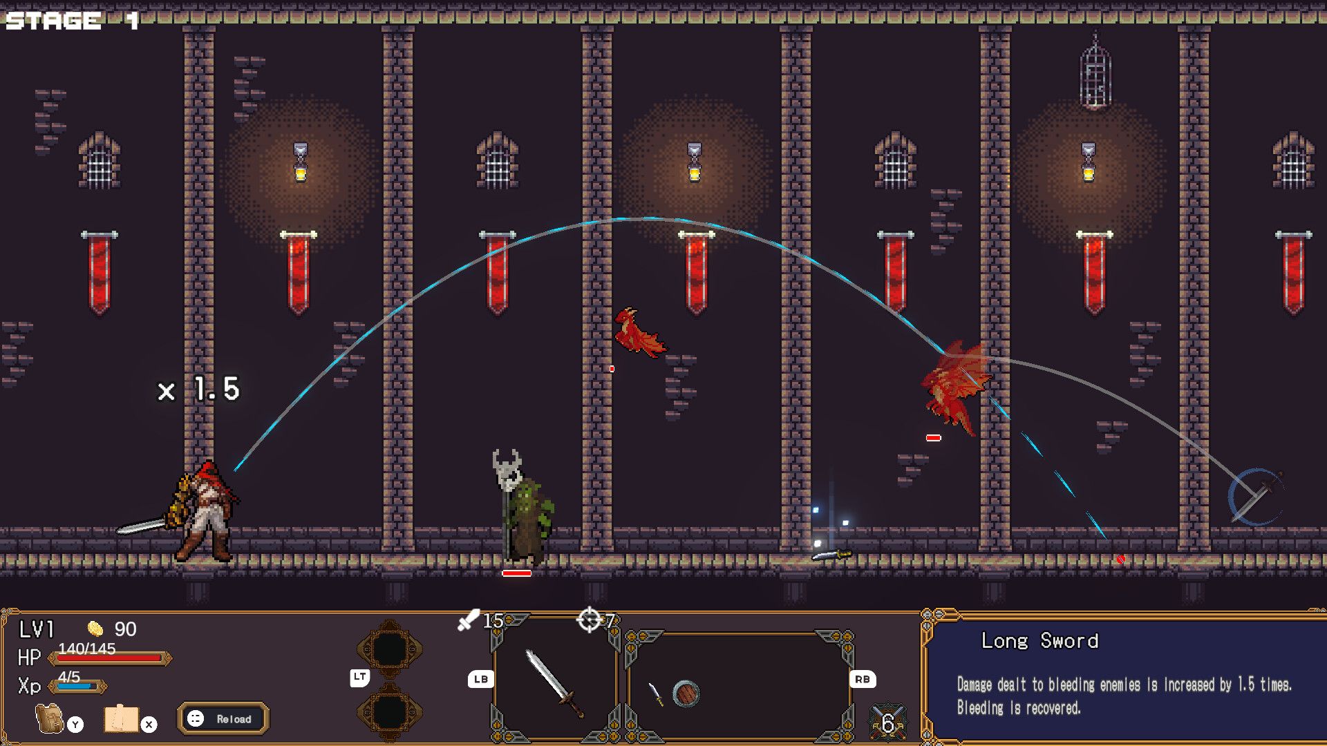 SWORD FLINGER - Throw Swords, Collect Souls, and Piece Together a Lost Past in a Dark Roguelite Labyrinth
